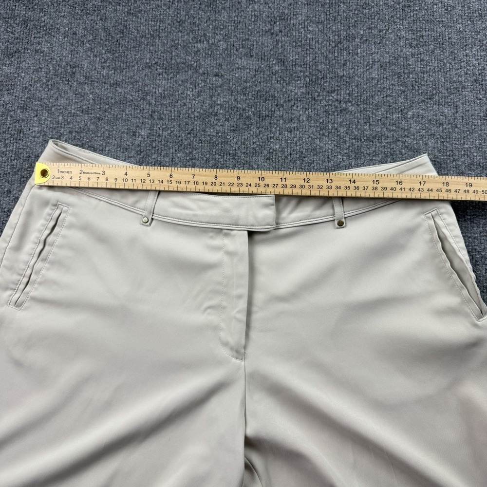 Lady Hagen Womens Golf Shorts Khaki Tan Size 14 Performance Activewear Casual - Picture 2 of 7